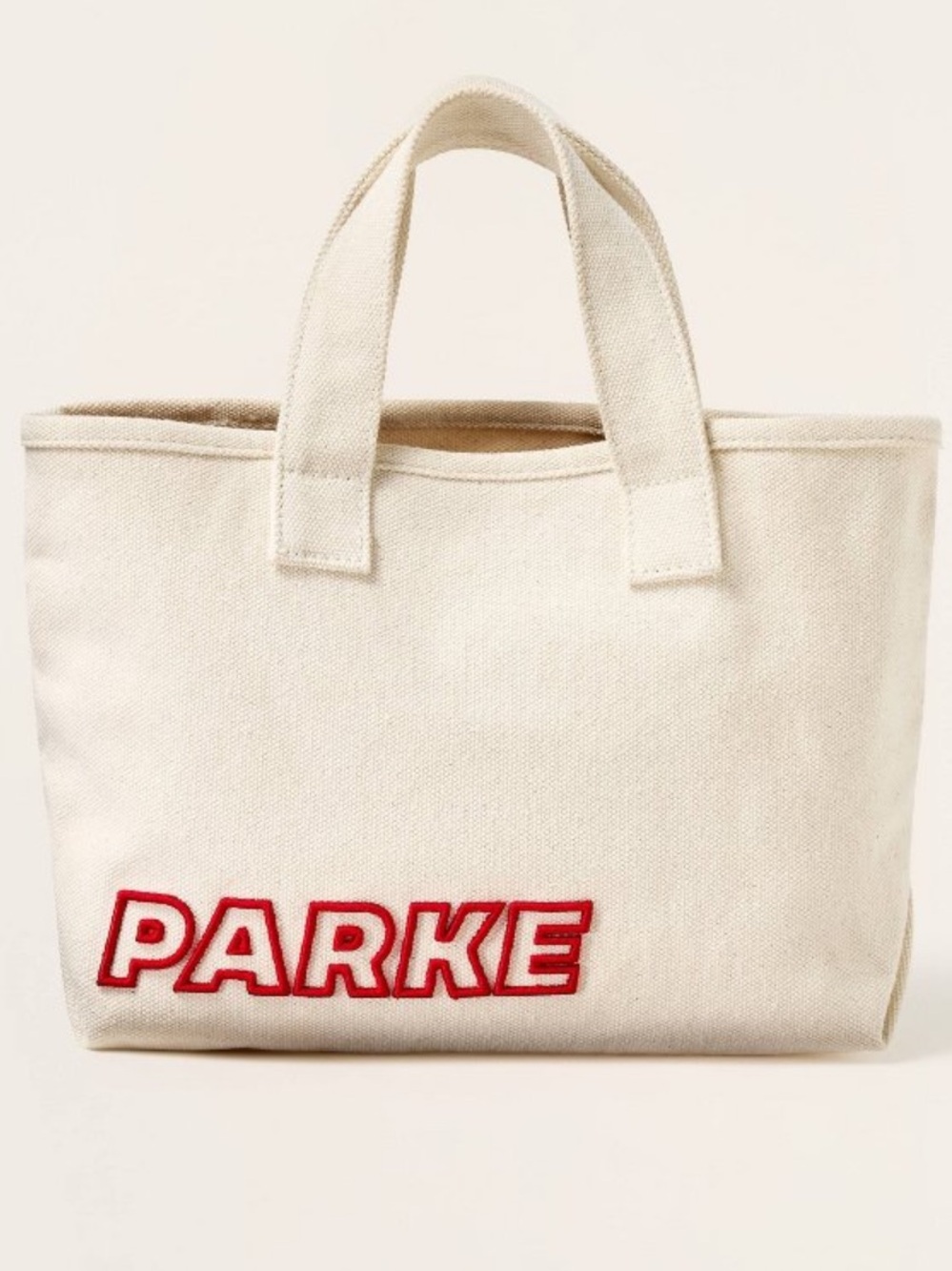PARKE MINI CANVAS TOTE BAG NEW!